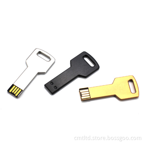 Key Rect L Style Custom USB Flash Drive Can Take Oxidised and Laser Engrave Logo